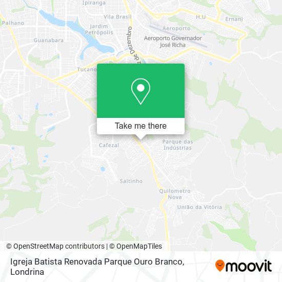 Igreja Batista Renovada Parque Ouro Branco map