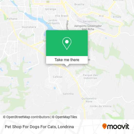 Pet Shop For Dogs For Cats map