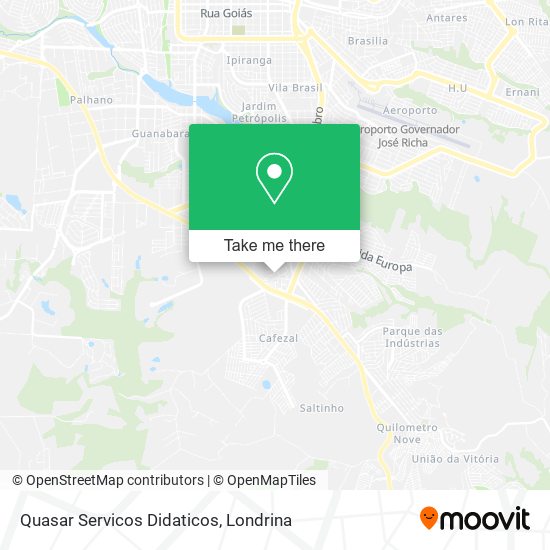 Quasar Servicos Didaticos map