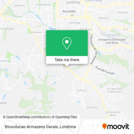 Biosolucao Armazens Gerais map