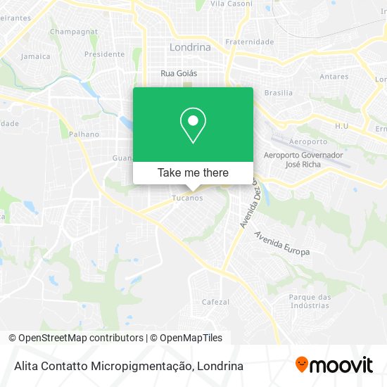 Alita Contatto Micropigmentação map