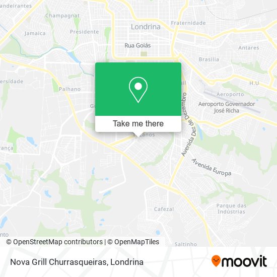 Nova Grill Churrasqueiras map
