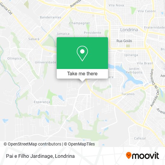 Pai e Filho Jardinage map