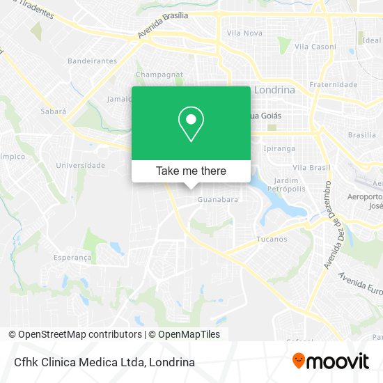 Cfhk Clinica Medica Ltda map