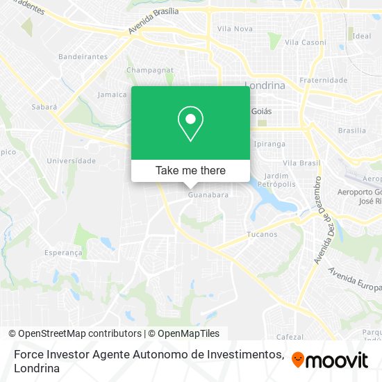 Force Investor Agente Autonomo de Investimentos map