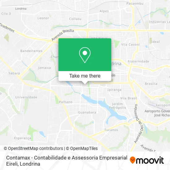 Contamax - Contabilidade e Assessoria Empresarial Eireli map