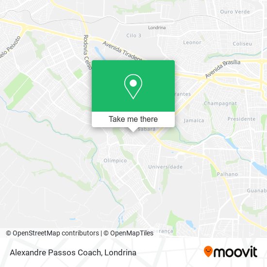 Alexandre Passos Coach map
