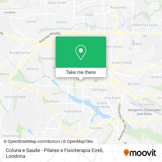 Coluna e Saude - Pilates e Fisioterapia Eireli map