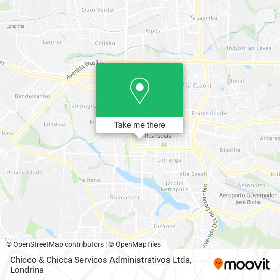 Chicco & Chicca Servicos Administrativos Ltda map