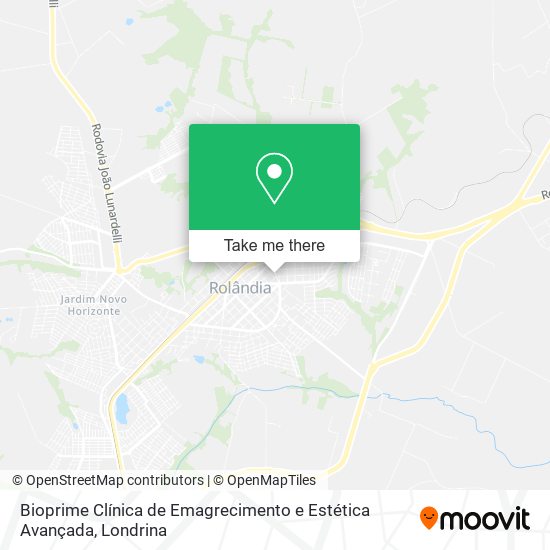 Bioprime Clínica de Emagrecimento e Estética Avançada map