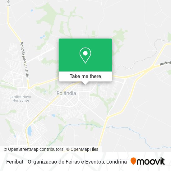 Fenibat - Organizacao de Feiras e Eventos map