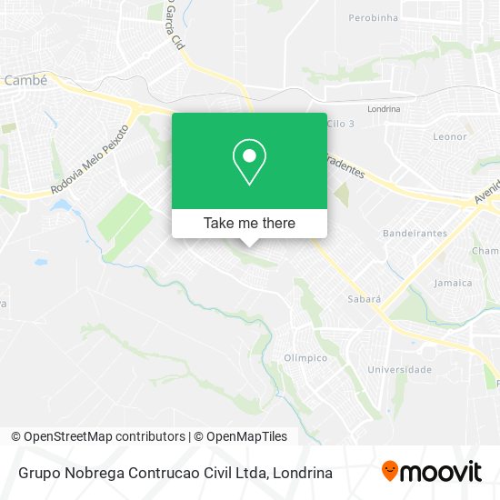 Grupo Nobrega Contrucao Civil Ltda map