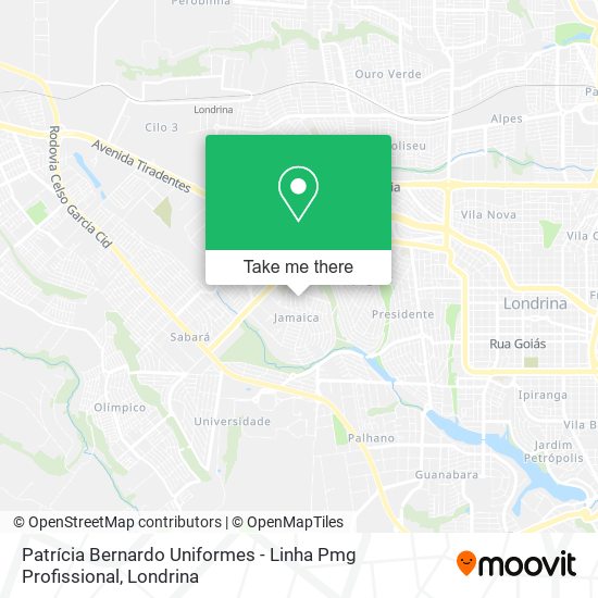 Patrícia Bernardo Uniformes - Linha Pmg Profissional map