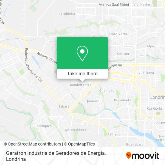 Geratron Industria de Geradores de Energia map