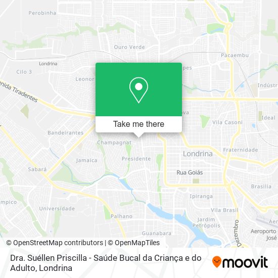 Dra. Suéllen Priscilla - Saúde Bucal da Criança e do Adulto map