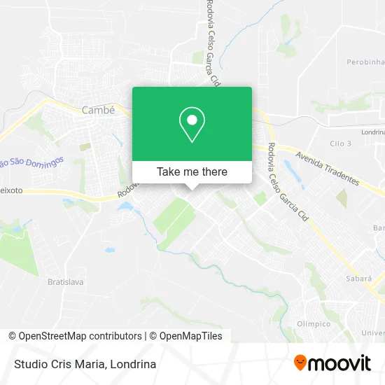 Studio Cris Maria map