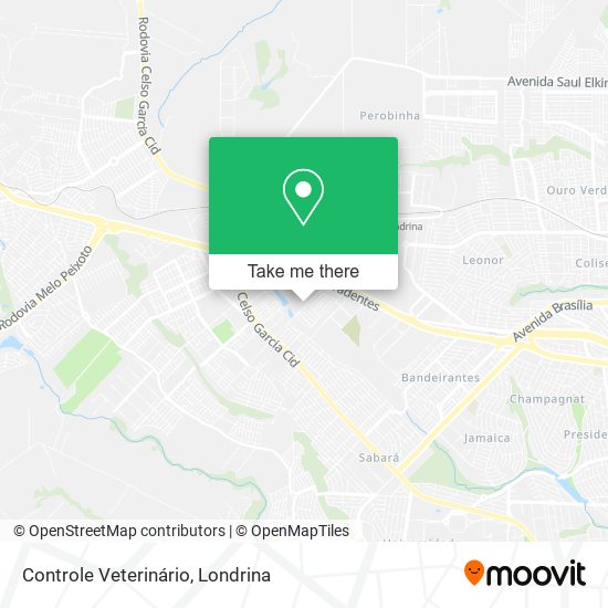 Controle Veterinário map