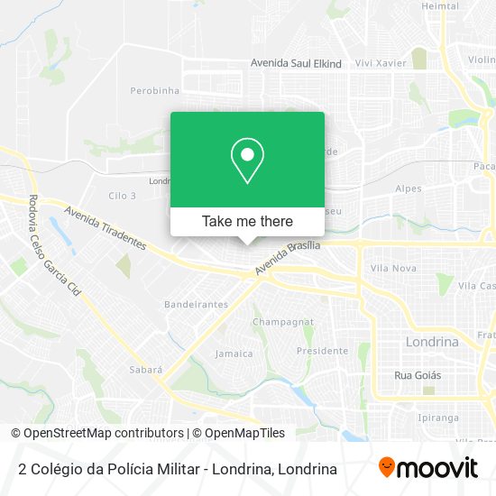 2 Colégio da Polícia Militar - Londrina map