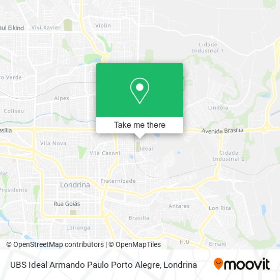 UBS Ideal Armando Paulo Porto Alegre map