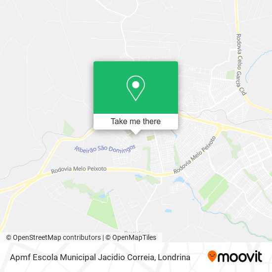 Apmf Escola Municipal Jacidio Correia map