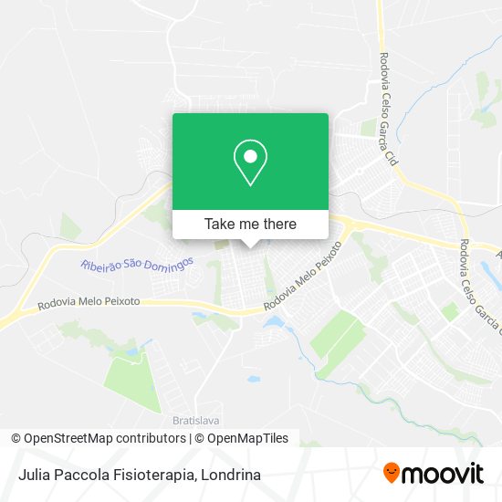 Julia Paccola Fisioterapia map