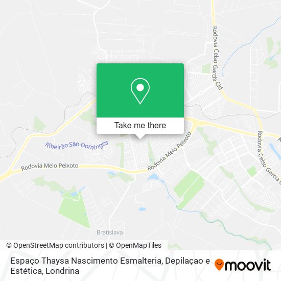Espaço Thaysa Nascimento Esmalteria, Depilaçao e Estética map