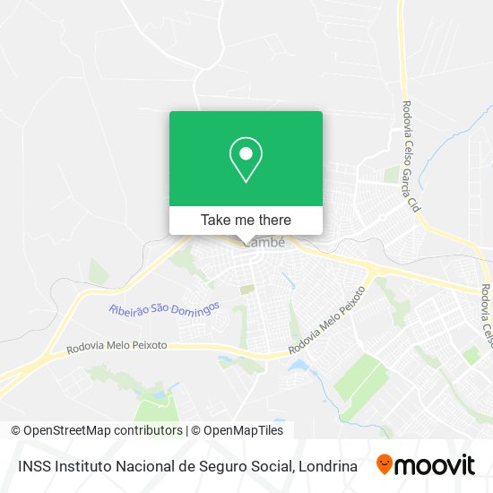 INSS Instituto Nacional de Seguro Social map