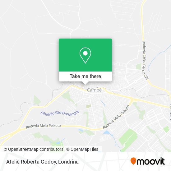 Ateliê Roberta Godoy map