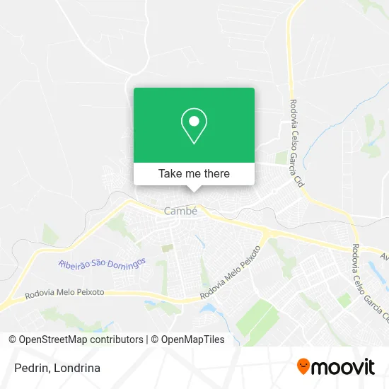 Pedrin map