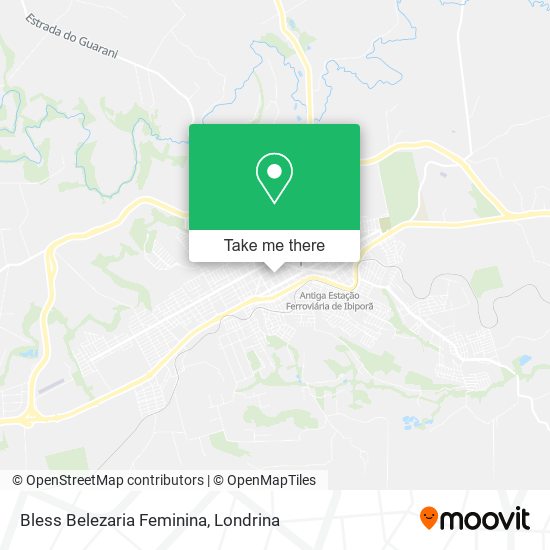 Bless Belezaria Feminina map