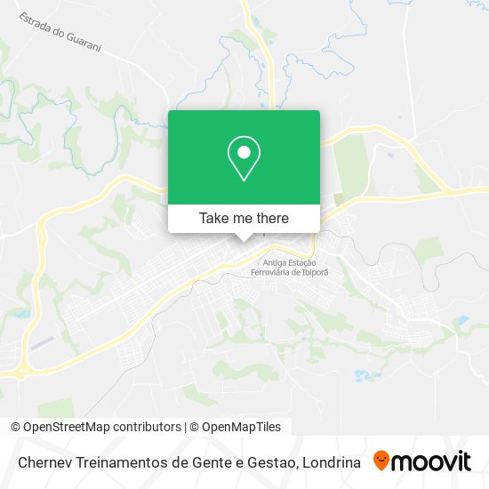 Chernev Treinamentos de Gente e Gestao map