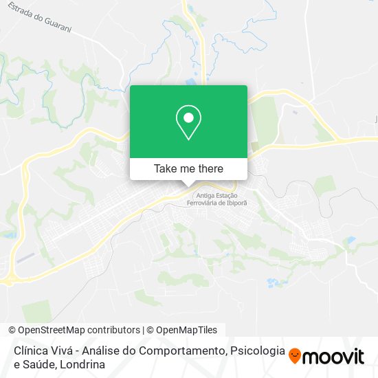 Clínica Vivá - Análise do Comportamento, Psicologia e Saúde map