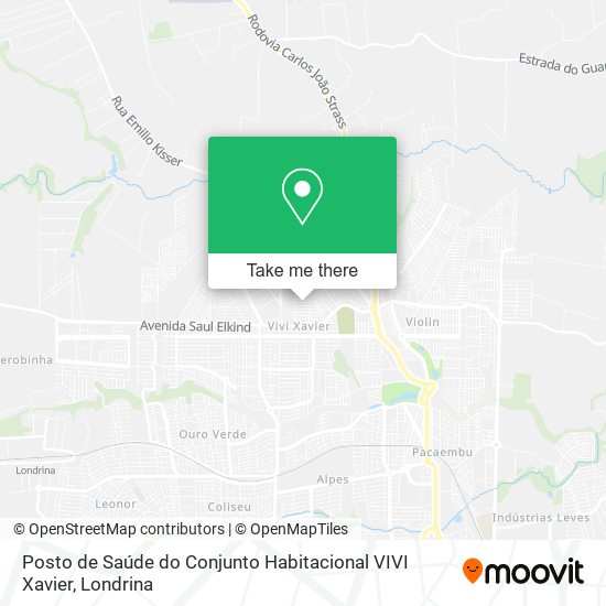 Posto de Saúde do Conjunto Habitacional VIVI Xavier map