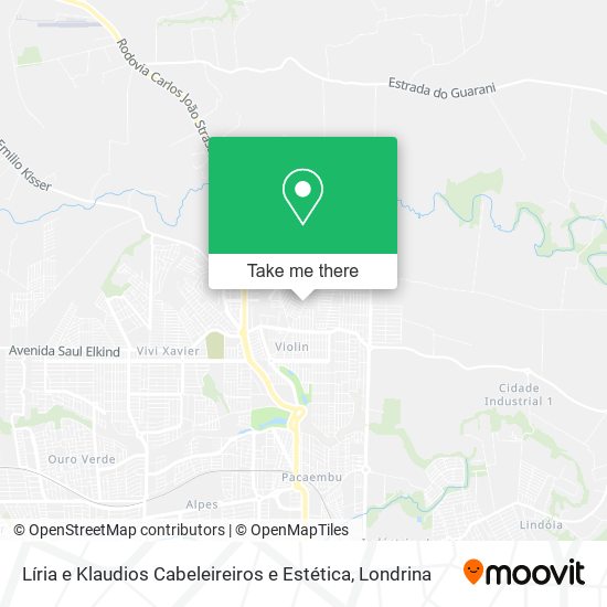 Líria e Klaudios Cabeleireiros e Estética map