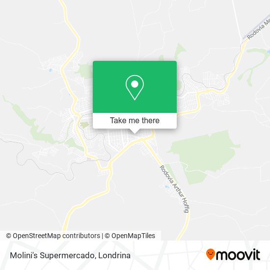 Molini's Supermercado map