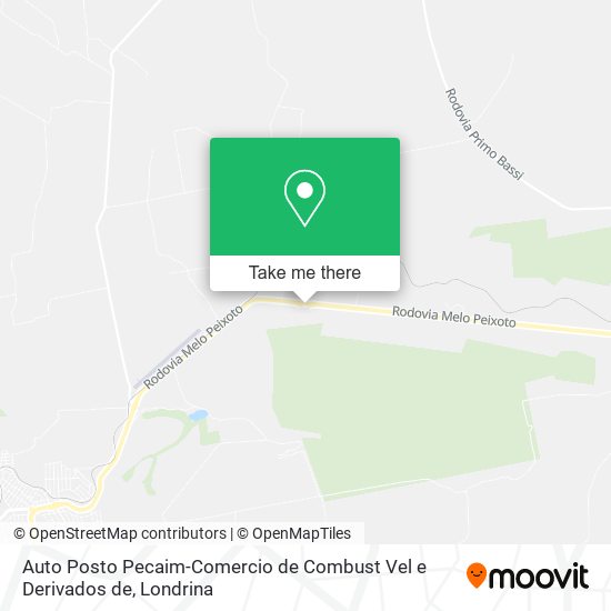Auto Posto Pecaim-Comercio de Combust Vel e Derivados de map