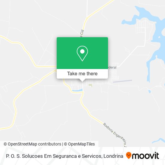 P. O. S. Solucoes Em Seguranca e Servicos map
