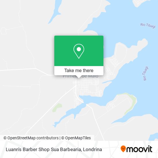 Luann's Barber Shop Sua Barbearia map