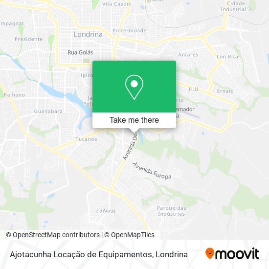 Ajotacunha Locação de Equipamentos map