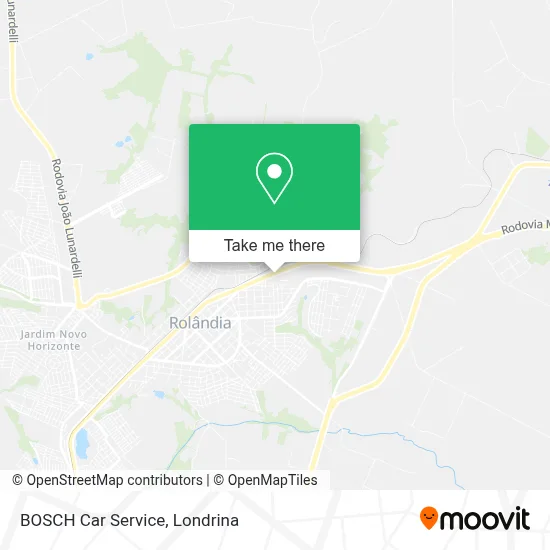 BOSCH Car Service map