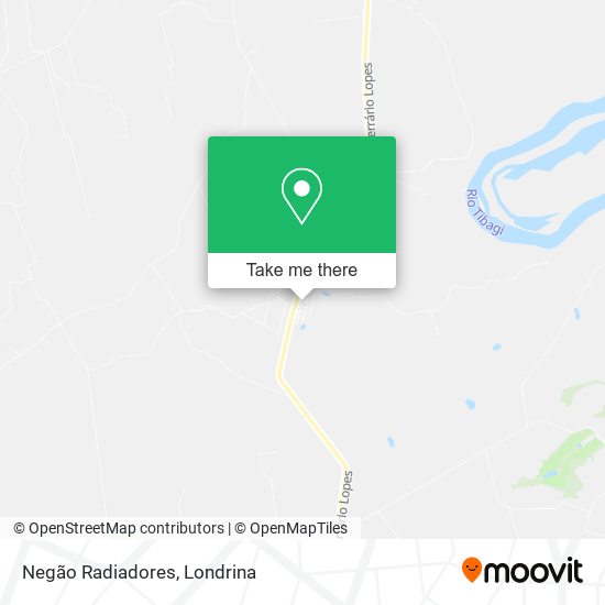 Negão Radiadores map