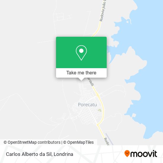 Carlos Alberto da Sil map