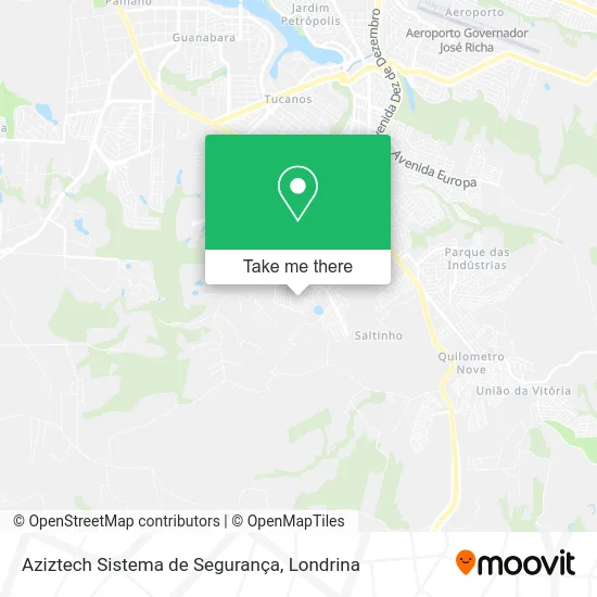 Aziztech Sistema de Segurança map