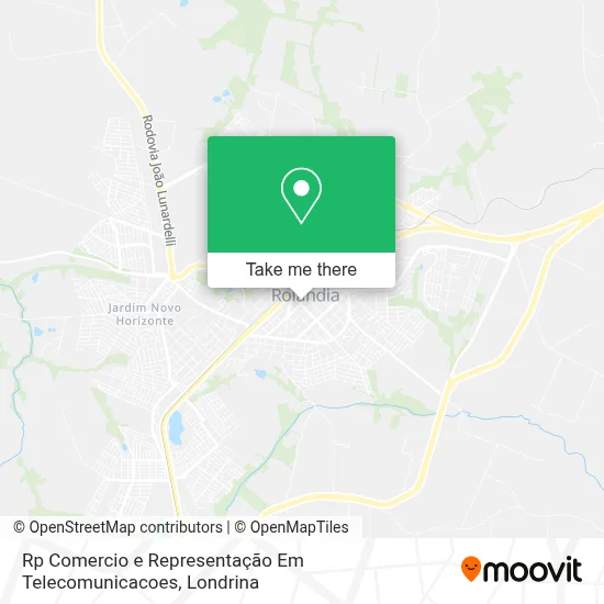 Rp Comercio e Representação Em Telecomunicacoes map