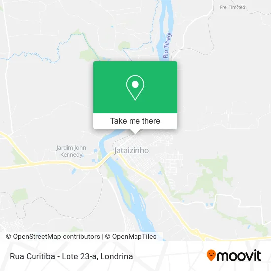 Rua Curitiba - Lote 23-a map