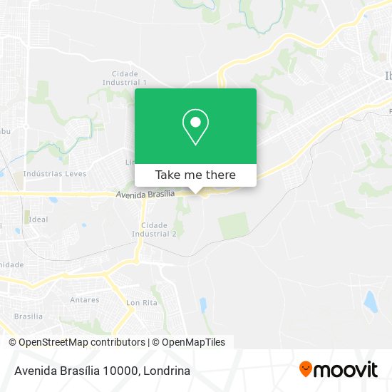 Avenida Brasília 10000 map