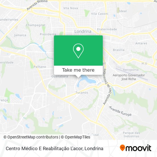 Centro Médico E Reabilitação L'acor map