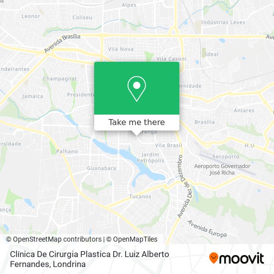 Mapa Clínica De Cirurgia Plastica Dr. Luiz Alberto Fernandes