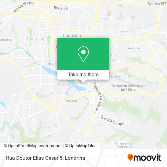 Rua Doutor Elias Cesar 5 map