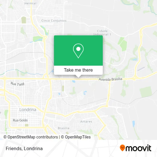 Friends map
